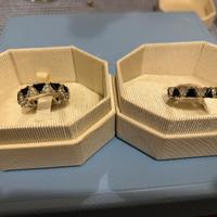 Coppia anelli lui/lei Swarovski