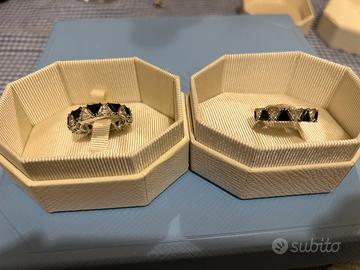 Coppia anelli lui/lei Swarovski
