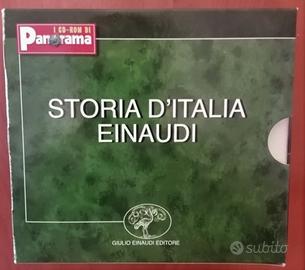Storia d'Italia Einaudi 10 CD-ROM 2002 Panorama in