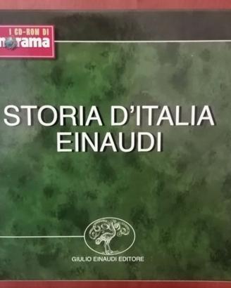 Storia d'Italia Einaudi 10 CD-ROM 2002 Panorama in