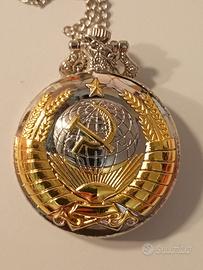 orologio da tasca stilo Sovietico 