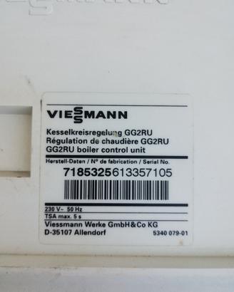 scheda caldaia viesmann