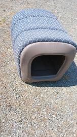 Cuccia cane piccola taglia - Beige/Blu