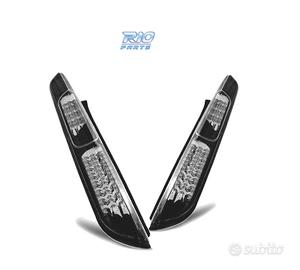 FANALI FORD FOCUS II 04-08 FULL LED NERI