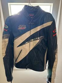 Giacca da moto in pelle Spidi misura 52