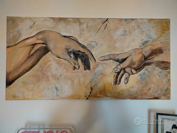 quadro dipinto a mano 