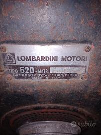 motore lombardini cv 10 prendo permute agricole 
