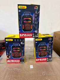 Radio cassa bluetooth 8”.