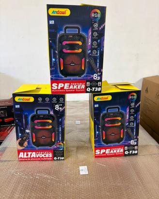 Radio cassa bluetooth 8”.