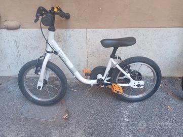 bici decathlon 14 pollici. 3-5 anni discover 
