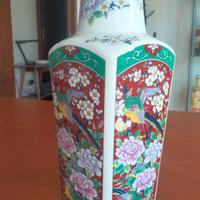 Vaso giapponese vintage porcellana floreale