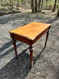Antico scrittoio-tavolino il legno massello ‘800