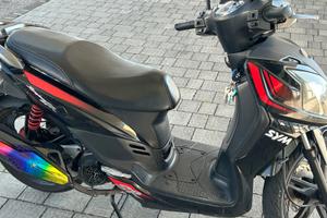 Sym Scooter 125 Nero Rosso