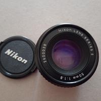 Nikon 50 mm f1.8 serie E pancake