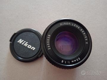 Nikon 50 mm f1.8 serie E pancake