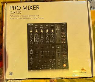 Pro Mixer  DJX750 nuovo!!