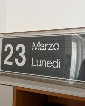 Solari 120 datario senza scheda pilota