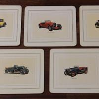 Quadri su legno Auto epoca lotto vintage anni 60