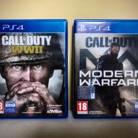 COD Modern Warfare + COD WW II (PS4 - PS5)