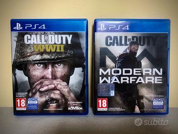 COD Modern Warfare + COD WW II (PS4 - PS5)