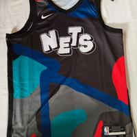 canotta NBA Nets Nike XL City Edition originale