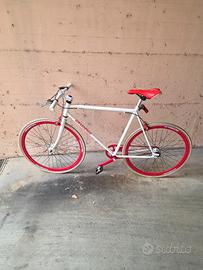 bici girardengo con scatto fisso  e scatto normale