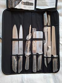Set coltelli da cucina con borsa