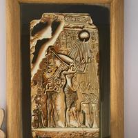 Quadro con papiro egizio 70x45cm