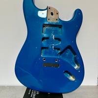 Body stratocaster cobra blue