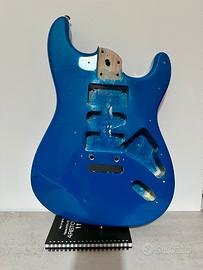 Body stratocaster cobra blue