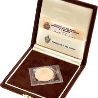 MONETA D'ORO 22 KT 15 GRAMMI