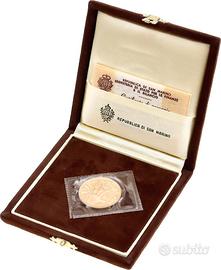 MONETA D'ORO 22 KT 15 GRAMMI