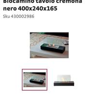 Biocamino nero