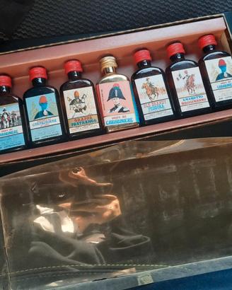 collezione bottigliette amaro del carabiniere