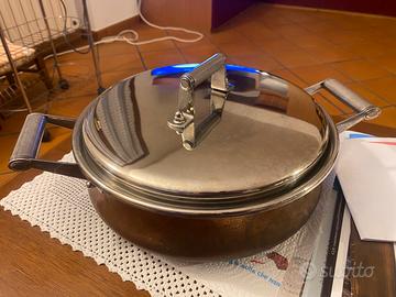 Casseruola serafino zani rame d24