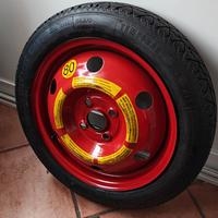 Ruotino di scorta per Toyota Aygo dal 2013 al 2018