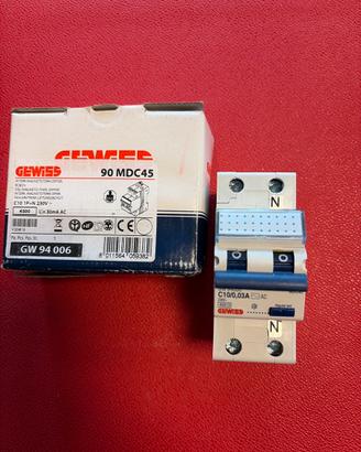Magnetotermico GEWISS 90MDC45