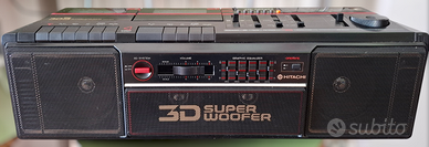 Boombox Hitachi TRK-3D5E stereo hi-fi.