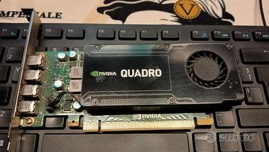 Scheda Video Nvidia QUADRO K1200