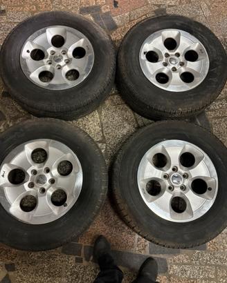CERCHI IN LEGA E PNEUMATICI JEEP WRANGLER