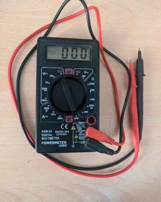 multimetro digitale GBC modello KDM-83