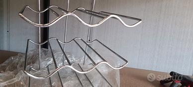 PORTABOTTIGLIE Cromati moderni da parete