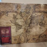 Maison Du Monde - Stampa Planisfero Mondo Antico