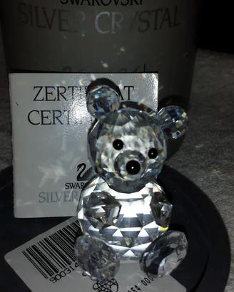Orsetto Swarovski originale, con scatola. Altezza