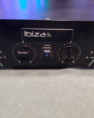 AMPLIFICATORE IBIZA AMP-600 rack piedini 220v 600w