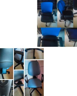 Due sedie Ergonomiche per casa o ufficio 