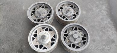 Cerchi fiat 500 Millemiglia epoca originali.