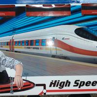 Trenino elettrico high speed train giocattolo anni