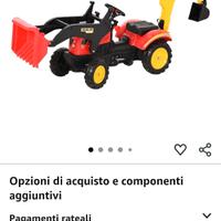 trattore a pedali 