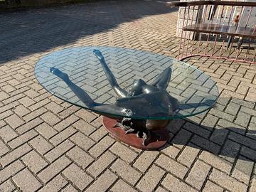 Tavolino da caffè design stile "Hollywood Regency"